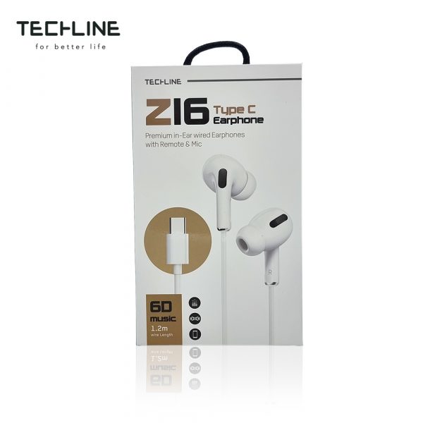 אוזניות Z16 - חיבור Type C