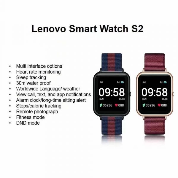 LENOVO SMART WATCH S2